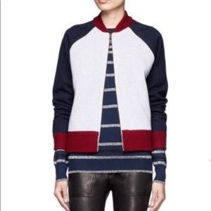 J. Crew Varsity Sweater Jacket